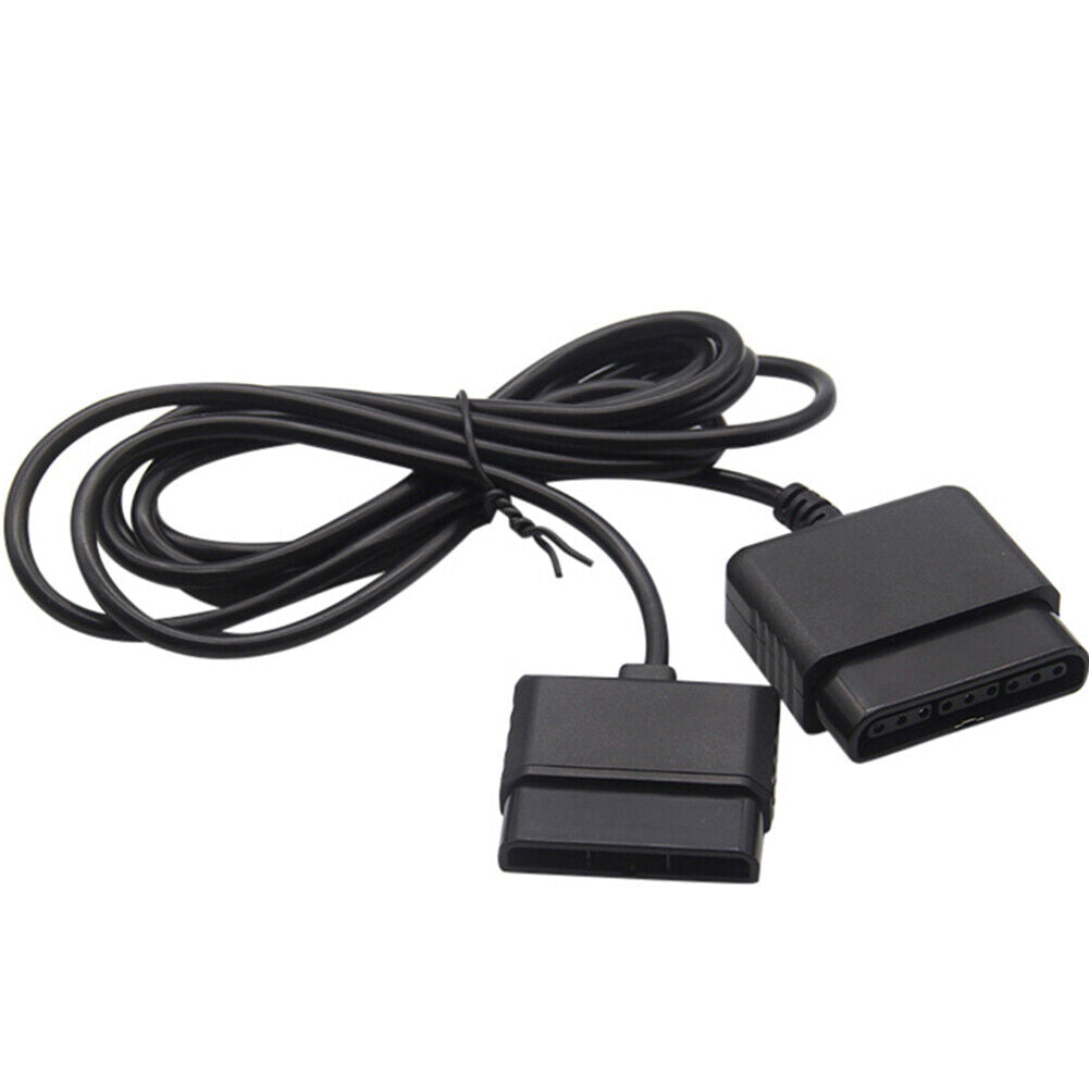 US 4-8 Pc 6 ft Controller Cord Extension Cable for Sony PlayStation 2 PS2 / PS1