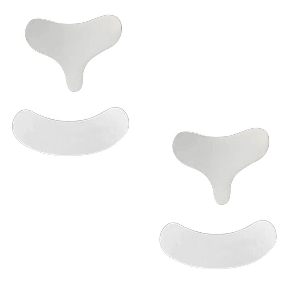 US Reusable Anti Wrinkle Chest Neck Silicone Transparent Silicon Anti Aging Pad