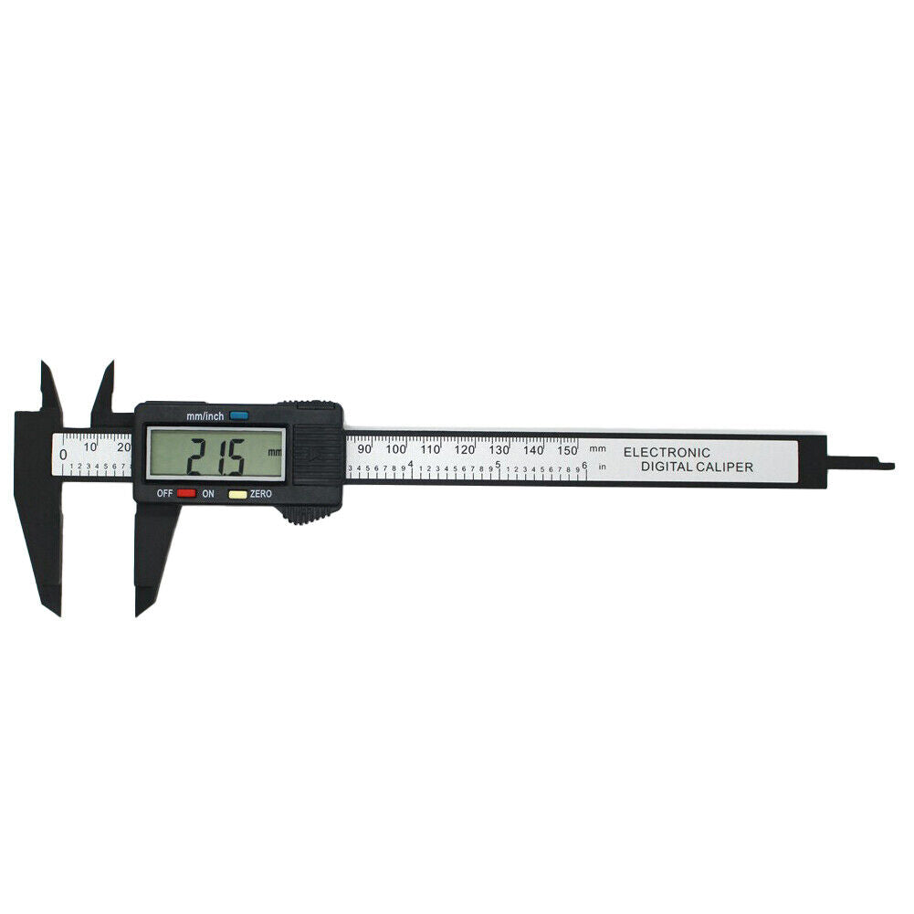 US 6" Micrometer LCD Measuring Tool Caliper Vernier Gauge Metric 150mm 6-inch