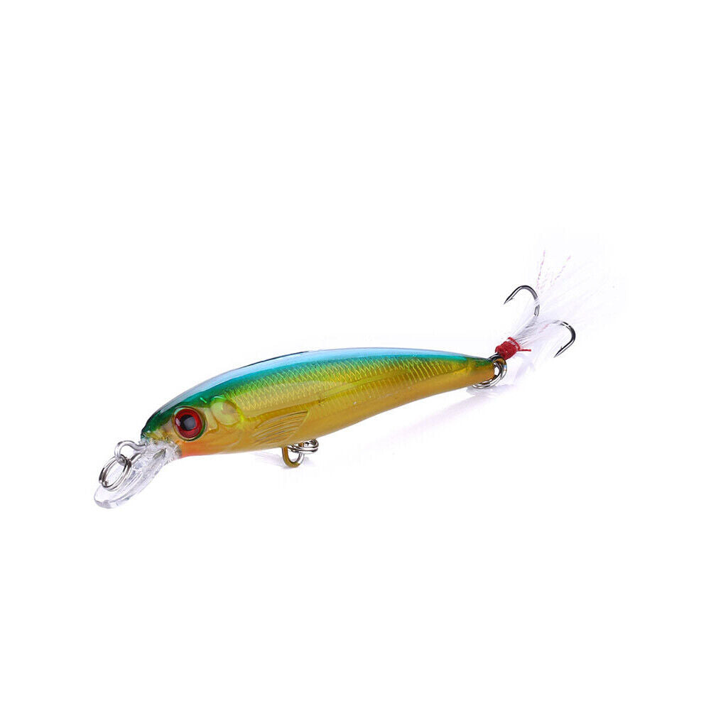 US 10-20 Pcs Mesmerizing Jerking Movement Casting Distance Jerkbaits