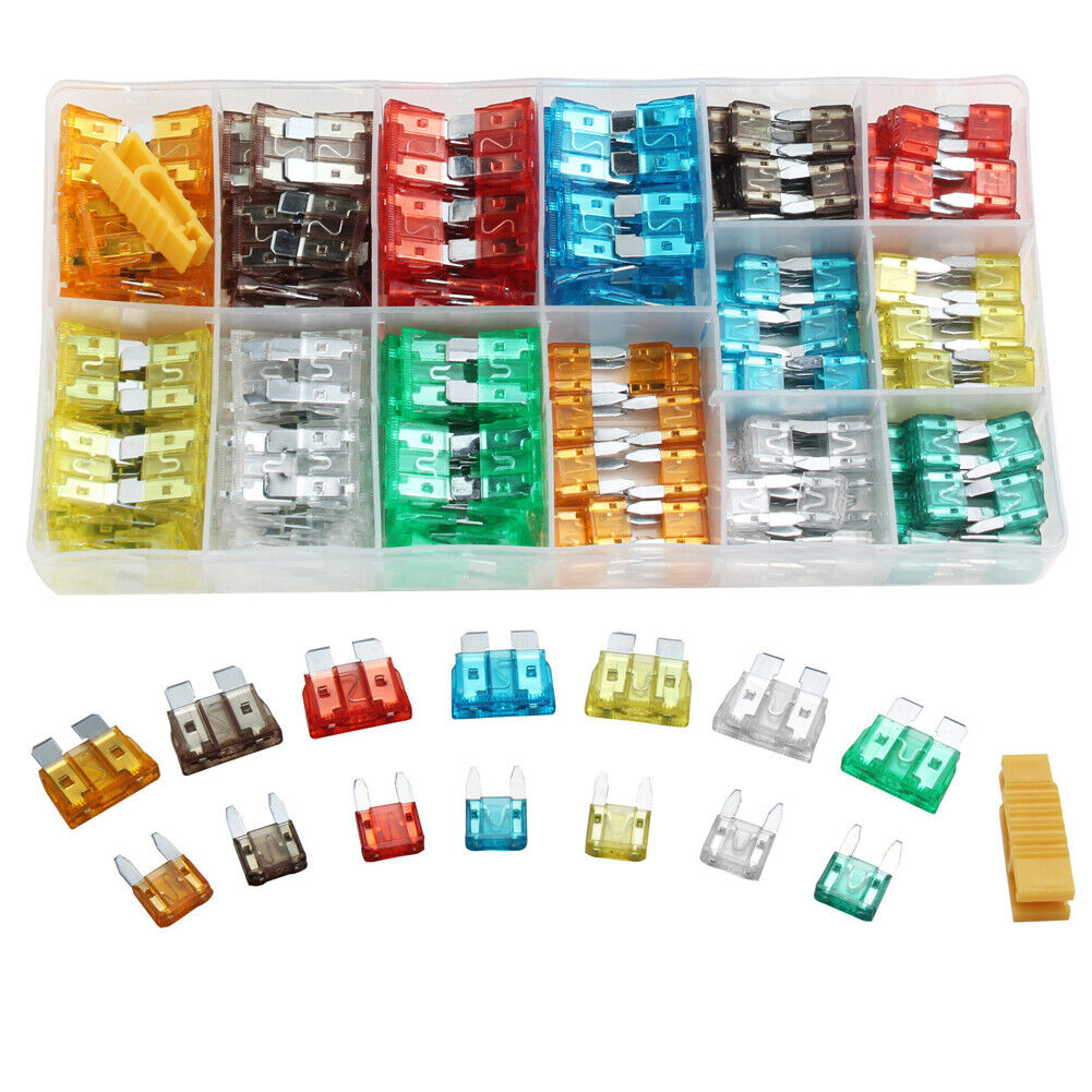 US 220-440Pc Set Blade Fuse Kit Motorcycle Auto Truck Car Assortment ATC ATO ATM