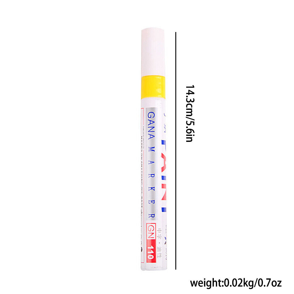 US 3-6 Pc Multiuse Tire Tread Rubber Metal Waterproof Permanent Paint Marker Pen