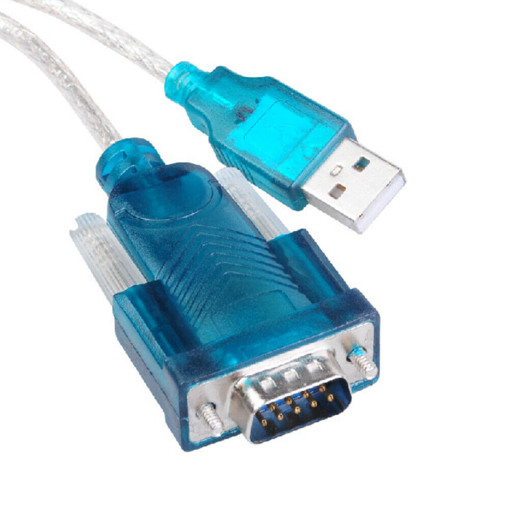 US 2-4 Pcs DB9 RS232 Serial To USB 2.0 Converter 9 Pin Adapter Cable Android Mac