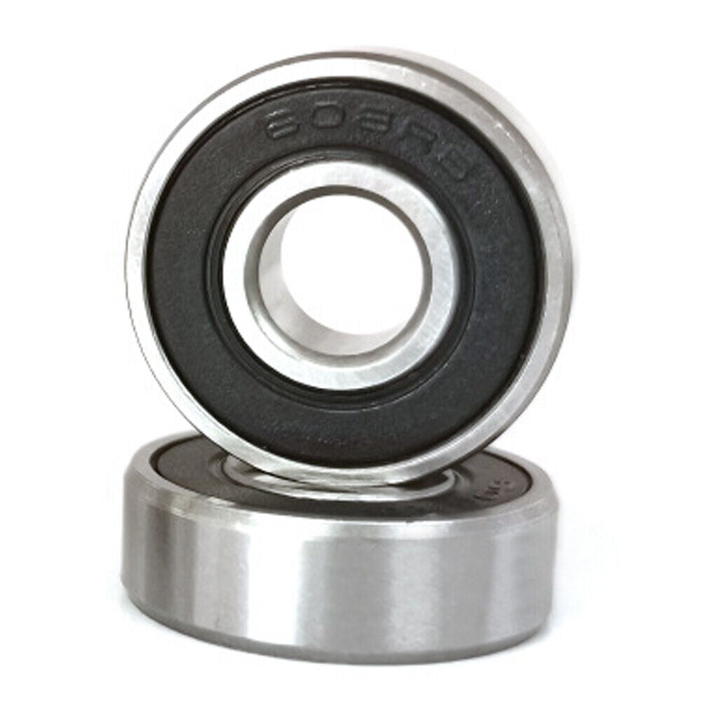 US 10-20Pack 608-2RS Wheel Bearings (for Any Product Using Skate Wheels) Chrome