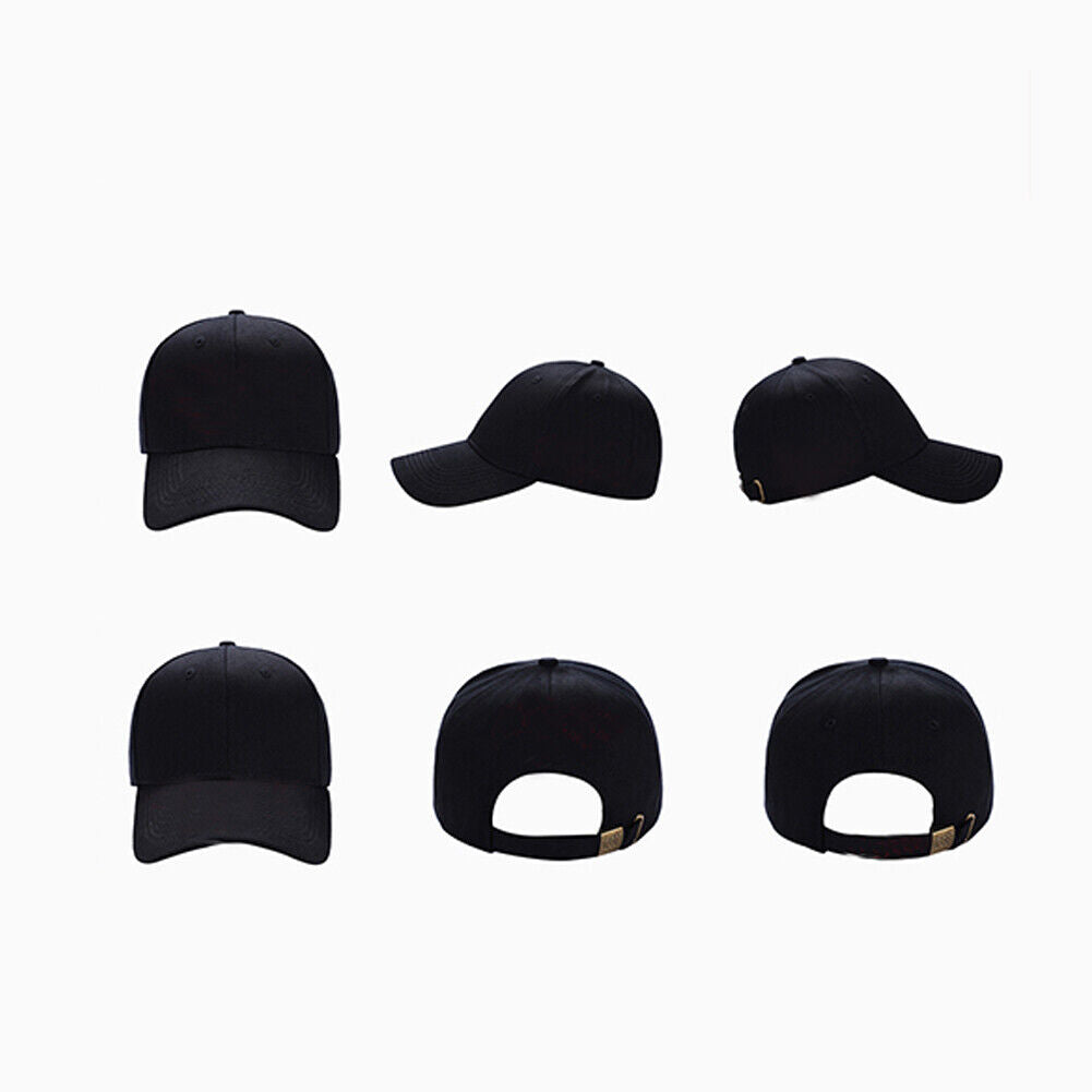 US 3-6 Pcs Washed Polo Style Retro Distressed Cotton Baseball Cap Adjustable Hat