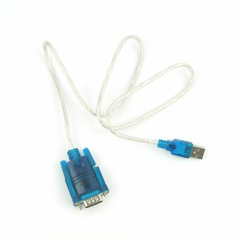 US 2-4 Pcs DB9 RS232 Serial To USB 2.0 Converter 9 Pin Adapter Cable Android Mac