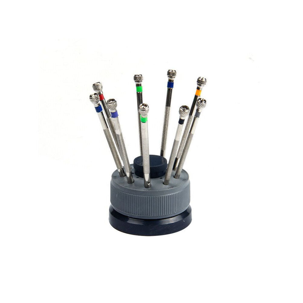US 1-2 Set Precision Screwdriver Set Home Watch Jewelry Slotted Flat Blade Tools
