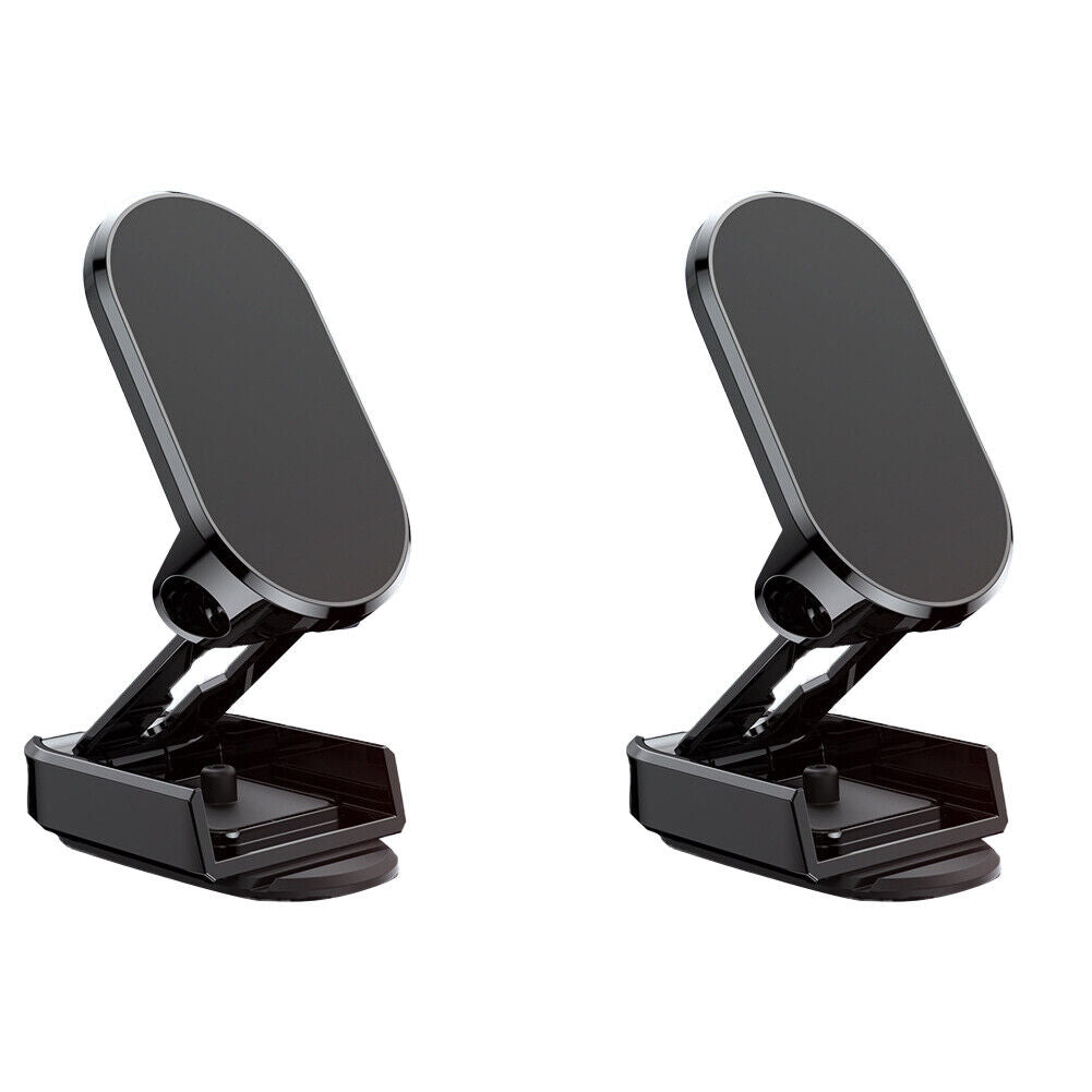 US 2-4 Pcs Universal Adjustable 360°Rotation Magnetic Car Phone Dashboard Holder
