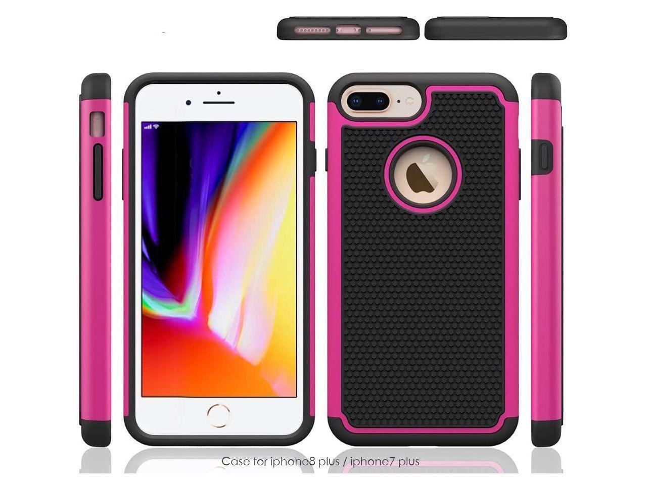 Anti-Fall Heavy Duty Dual Layer Protective Case for Apple iPhone 7/8 Plus