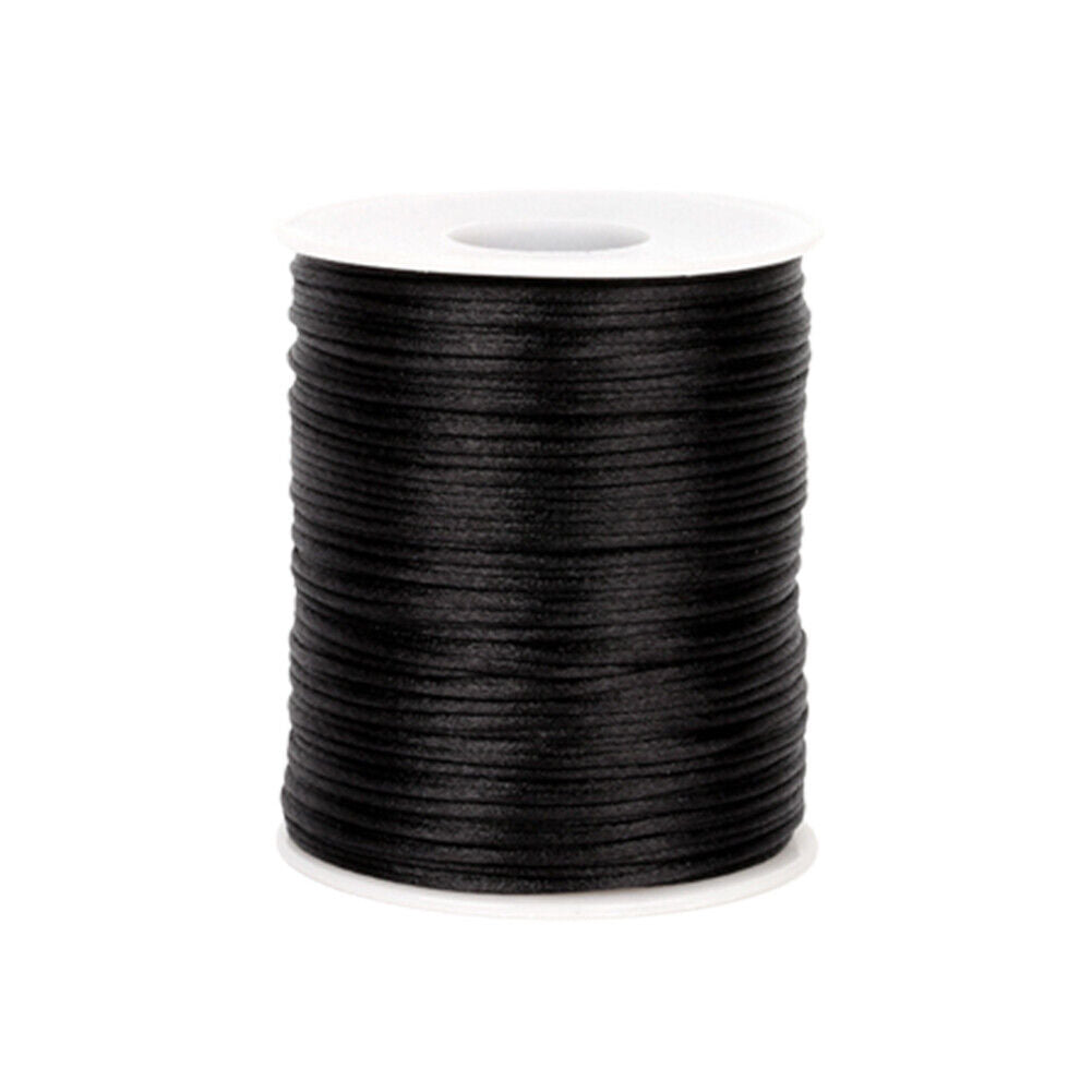 US 1-2 Pc Satin Rattail Cord Nylon Cord Silky Trim Beading String Sewing Project