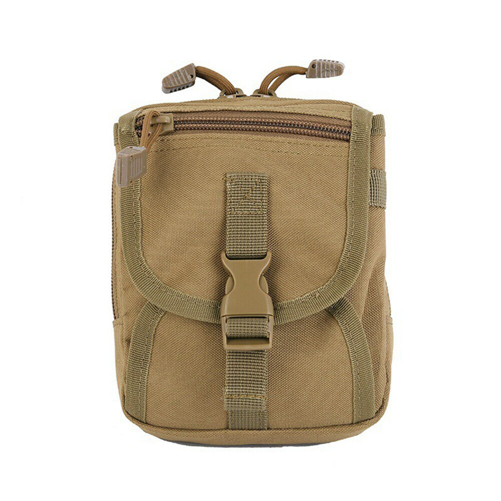 US 1-2 Pc MOLLE Tactical Small Utility Phone GPS Electronic Device Tool Pouch