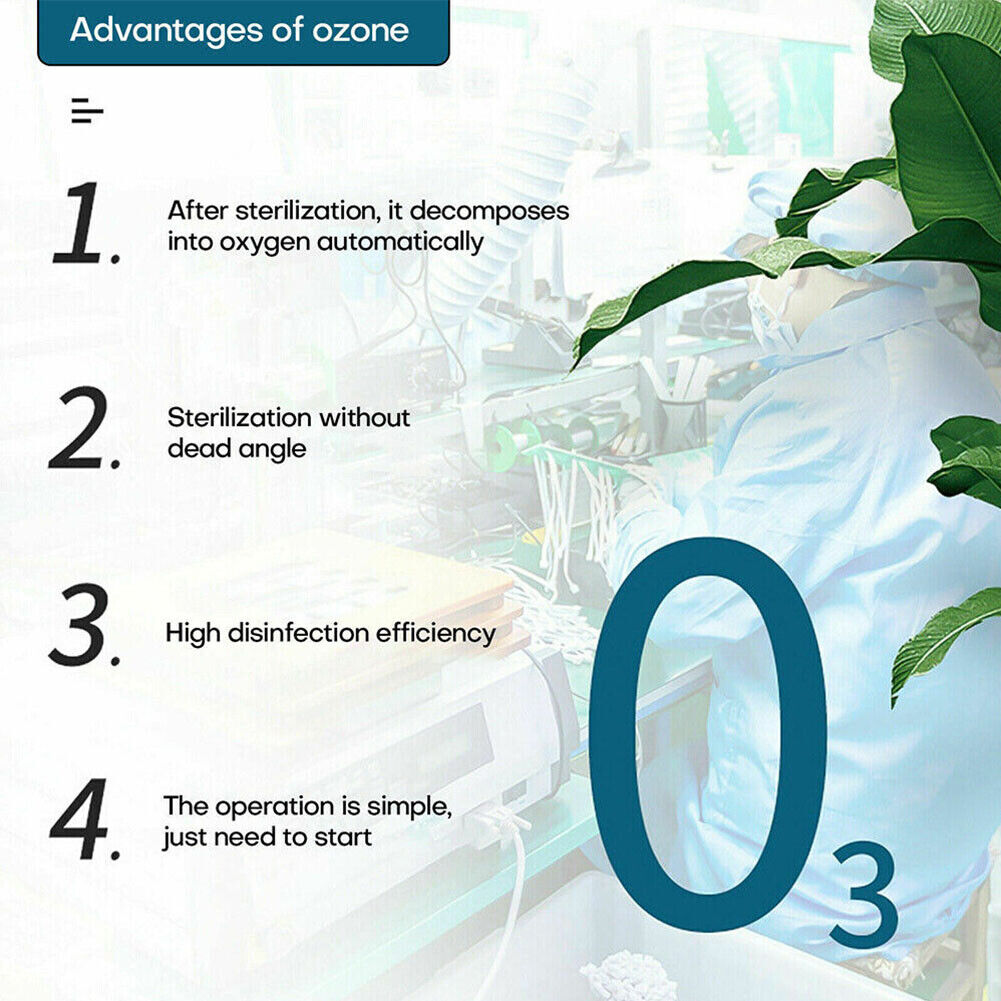 US Ozone Generator Machine Commercial Industrial Air Purifier Ionizer Ozonator