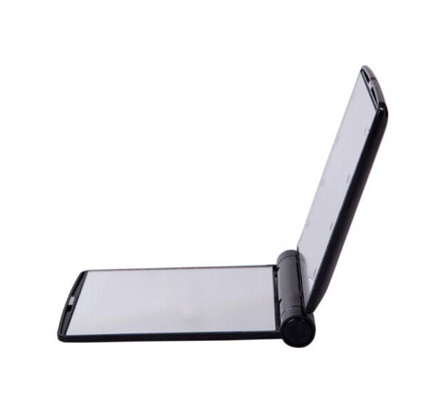 Makeup Cosmetic Folding Portable Compact Pocket Mirror with 8 LED Lights Lamps