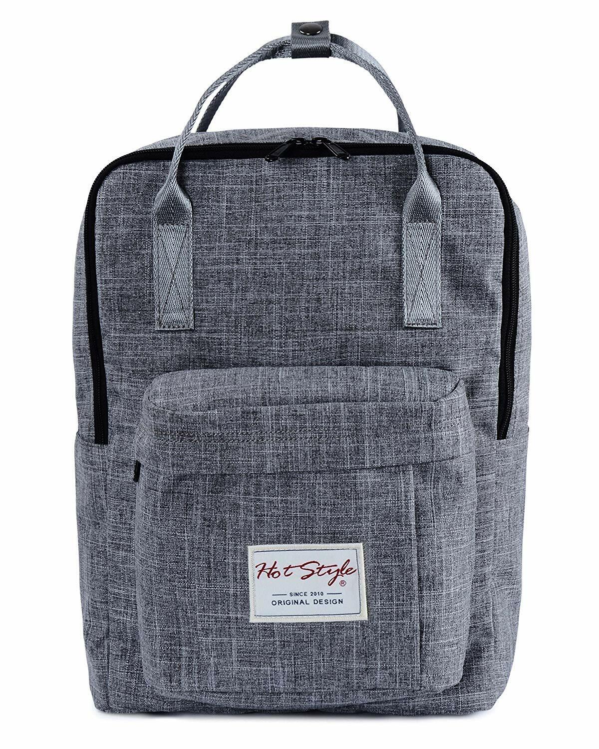 BESTIE 14" College Bookbag Backpack Cute for Women, 14.6"x10.3"x5.1"