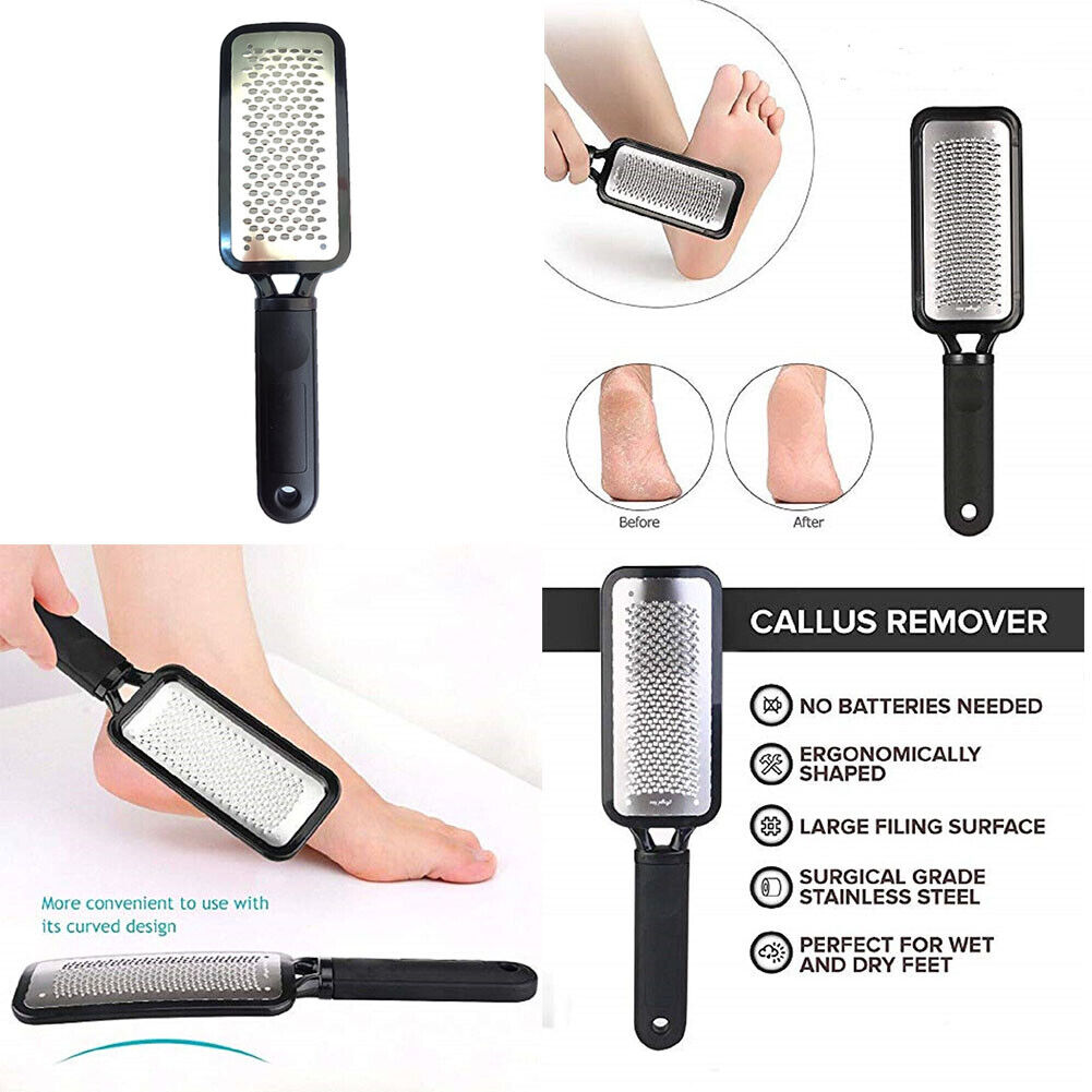 US 2-4 Pack Foot File Callus Remover Colossal Rasp Pedicure Hard Skin Scrubber
