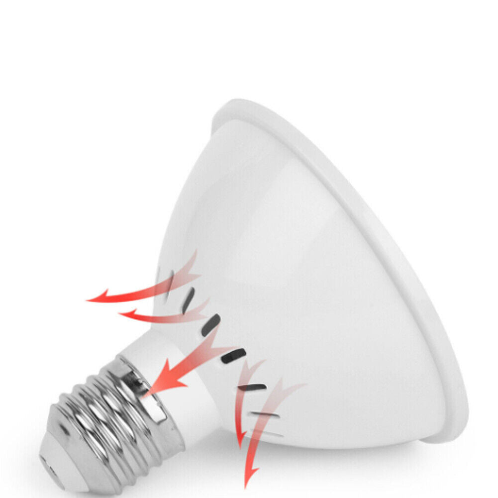 US 2-4 Pcs Led Grow Light Bulb Full Spectrum Plant Hydroponic Indoor Garden Lamp