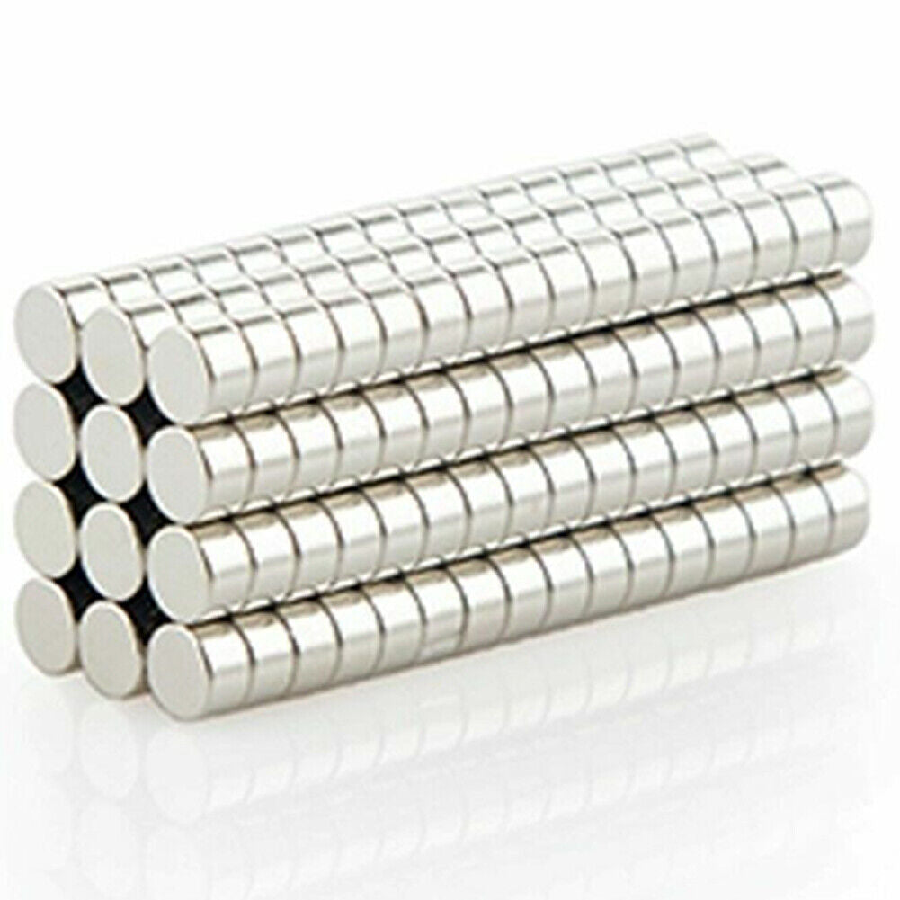 US 200-400 Pcs Strong Rare Earth Neodymium Disc Magnets 6 x 3mm (1/4 x 1/8 inch)