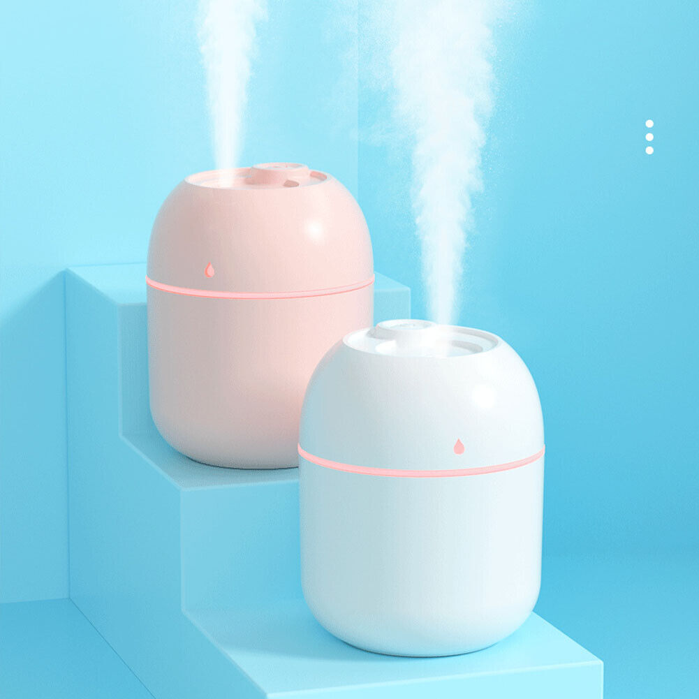 US 3-6 Pack Mini Air Humidifier 220ML Aroma Essential Oil Diffuser USB LED Mist