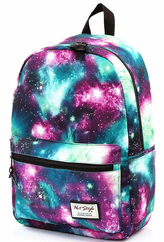 TRENDYMAX Galaxy Backpack Cute for School | 16"x12"x6" | Holds 15.4-inch Laptop