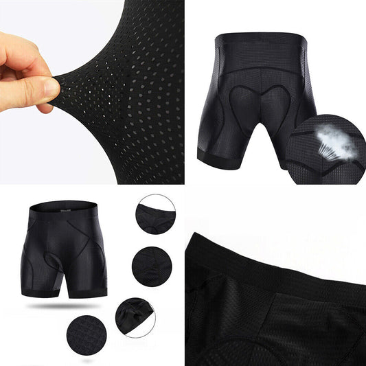 US Mens Cycling Padded Shorts Bicycle Road Bike MTB Mountain Biking Clothing