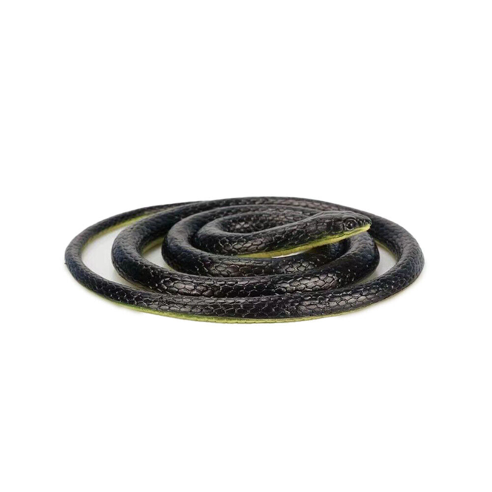 US 2-4 Pcs Fake Realistic Snake Lifelike Real Scary Rubber Toy Prank Party Joke