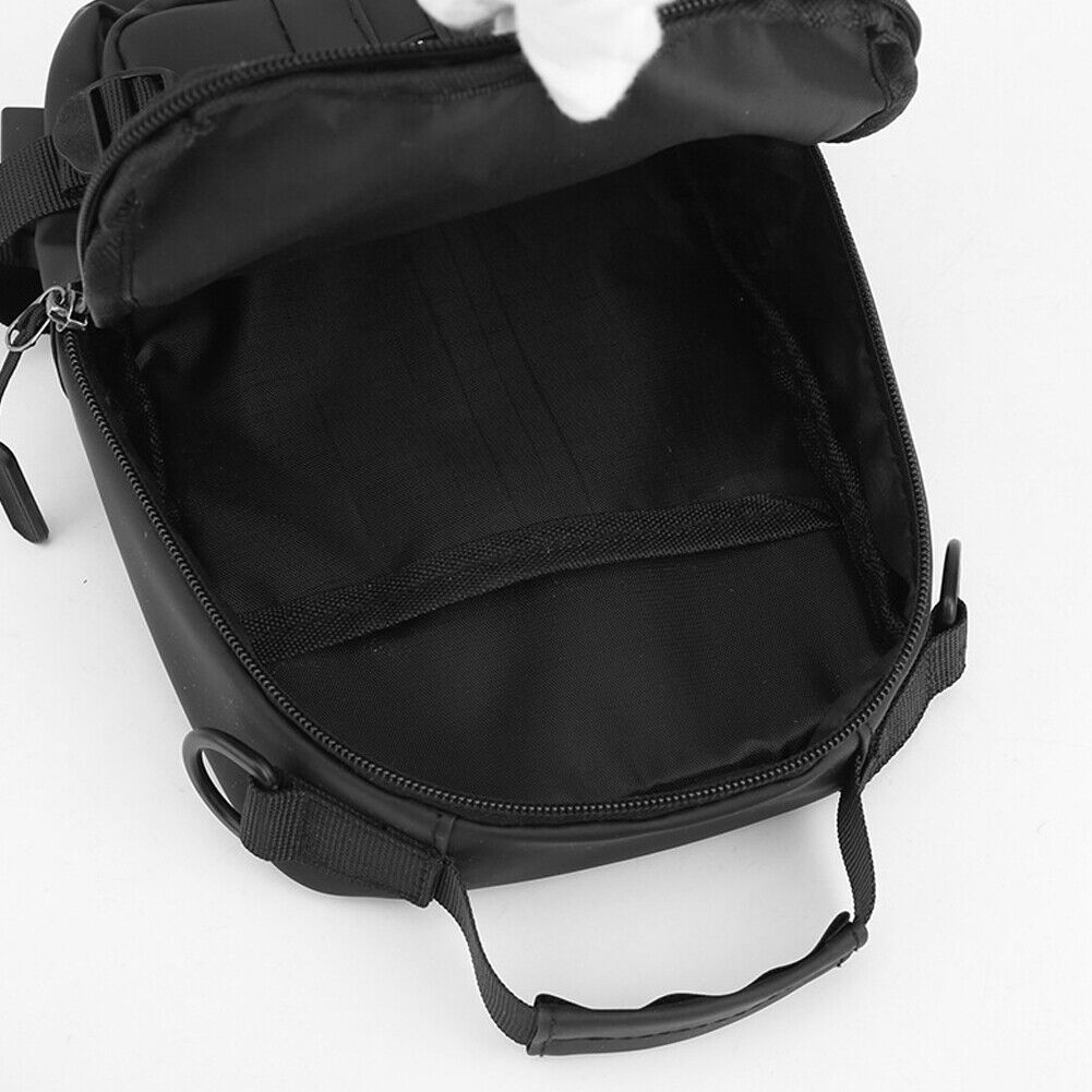 US Waterproof Men Women Sling Bag Chest Fanny Cross Travel Shoulder Backpack