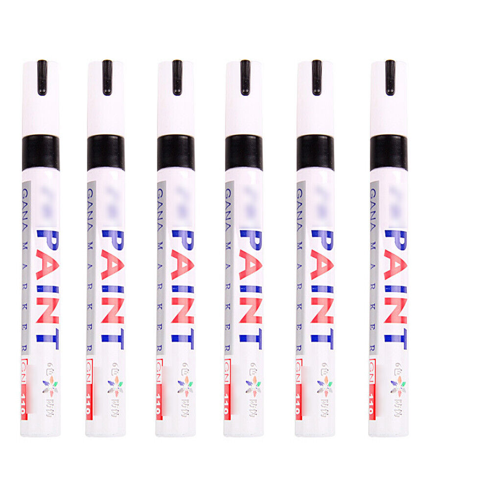 US 3-6 Pc Multiuse Tire Tread Rubber Metal Waterproof Permanent Paint Marker Pen