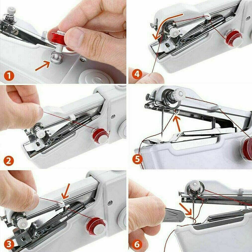 US 1-2 Pack Held Sewing Machine Mini Portable Cordless Perfect Electric Supplies