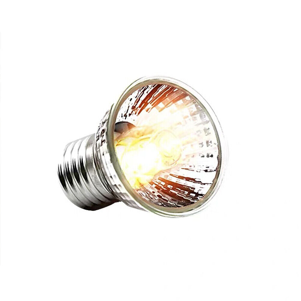 US 2-4 Pc Heat Light Reptile Lamp Amphibian Tank Terrarium Cage 25/50/75W Bulb