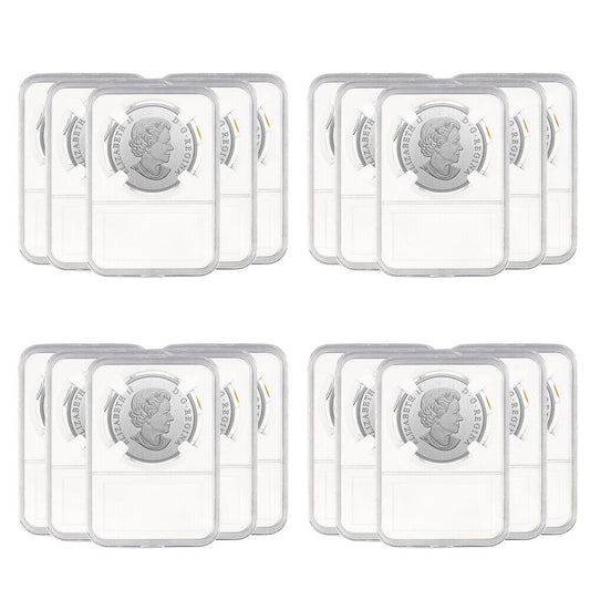 US 20-40 Pcs Coin Slab Display Holder Storage 40mm for AMERICAN SILVER EAGLE 1oz