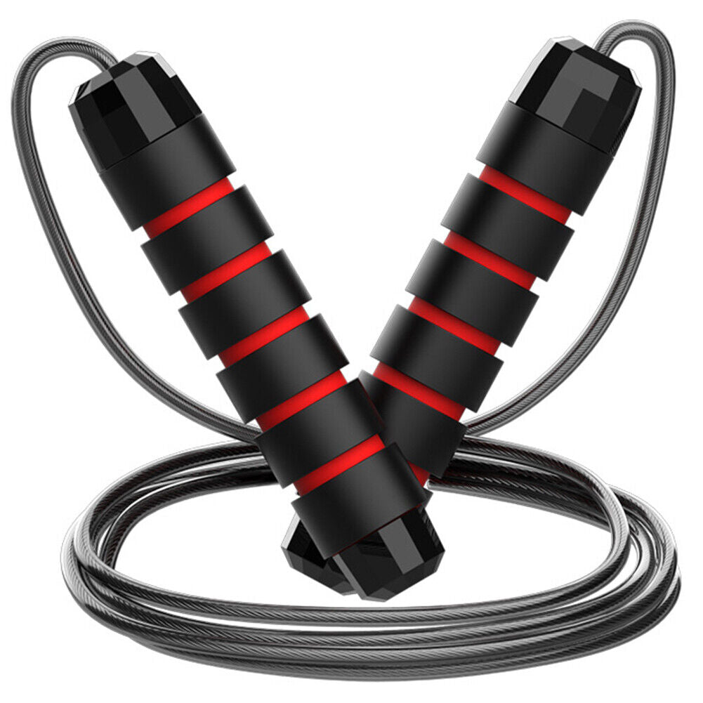 US 4-8 Pack Jump Rope Aerobic Exercise Boxing Skipping Adjustable Bearing Speed