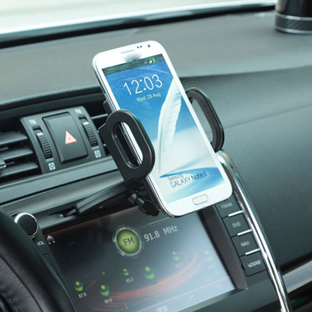 US CD Slot Car Phone Holder Universal Cell Phone Car Mount for iPhone Samsung