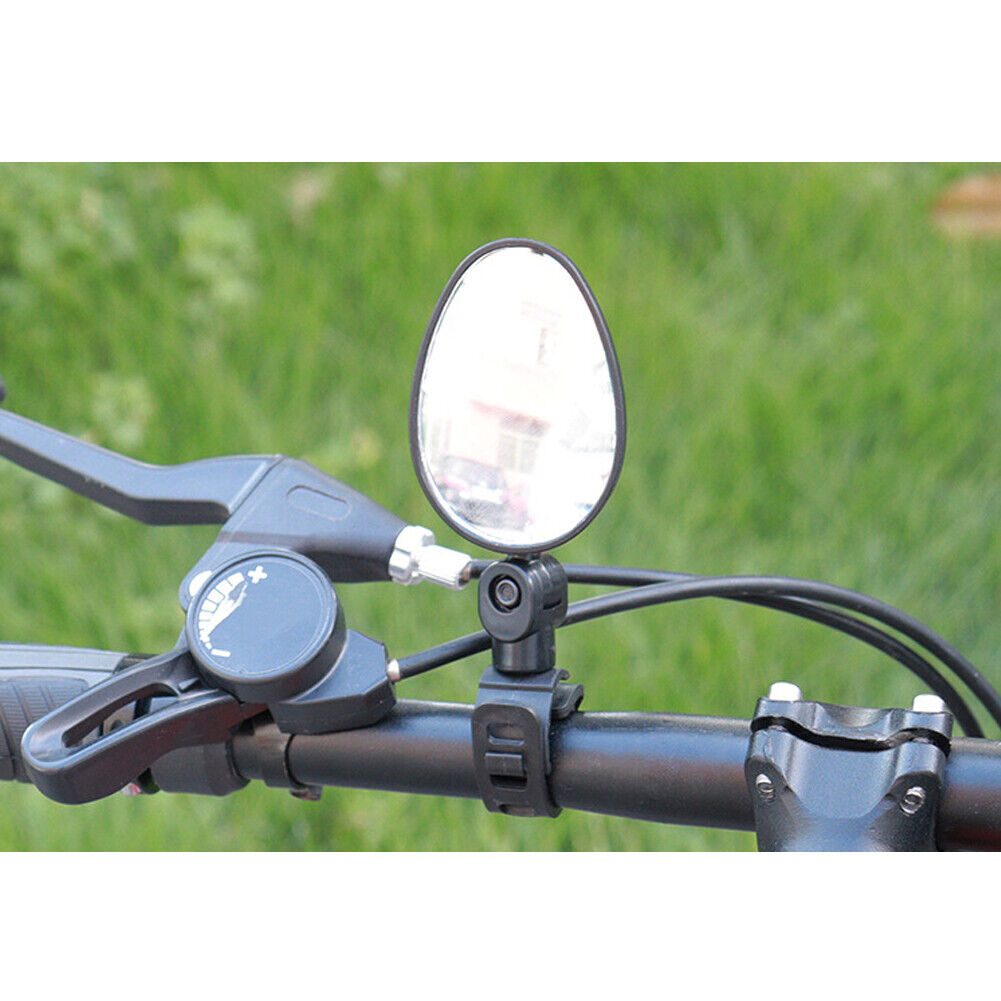 US 2-4 Pack Bike Mirror Cycling Rear View Glass Adjustable 360 Degree Handlebar