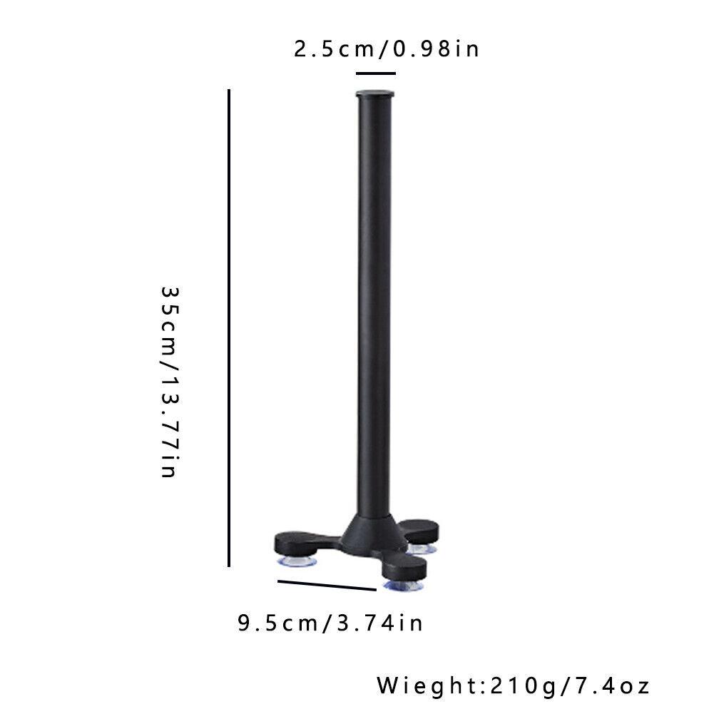 US 1-2 Pc Paper Towel Holder Free Standing Towel Roll Dispenser Kitchen Bathroom
