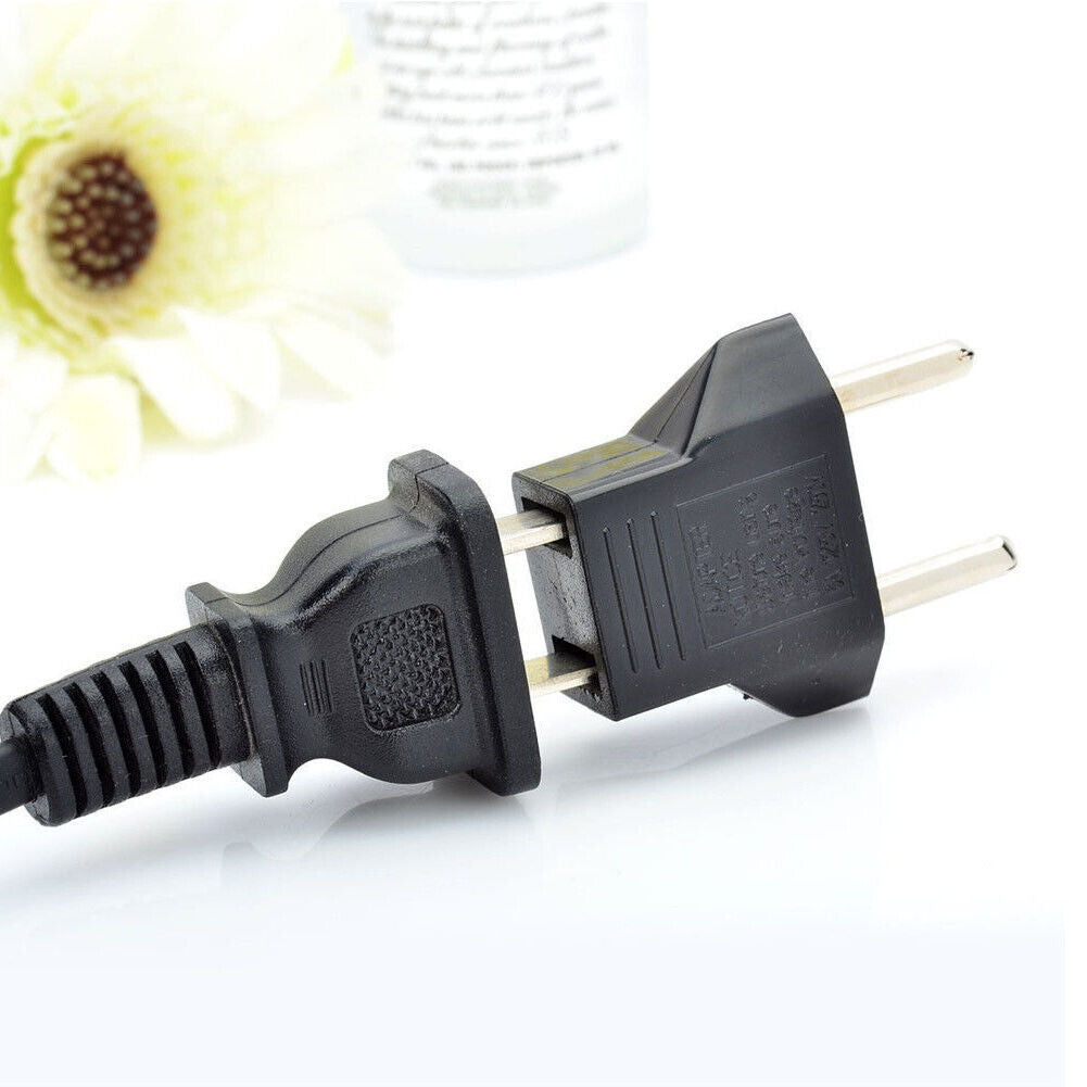 3-6 European Euro EU to US USA Travel Wall Power Plug Outlet Converter Adapter