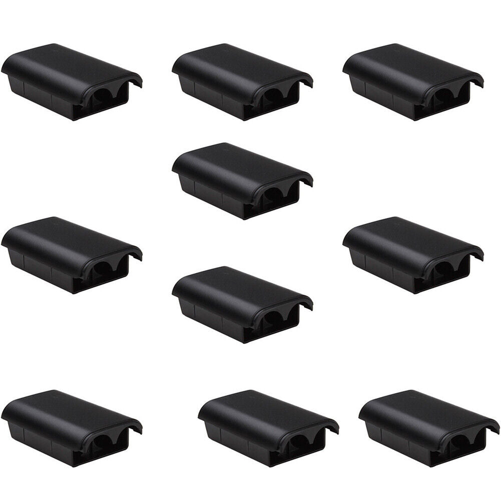 US 10-20 Pcs Black AA Battery Back Cover Case Shell Pack For Xbox 360 Controller