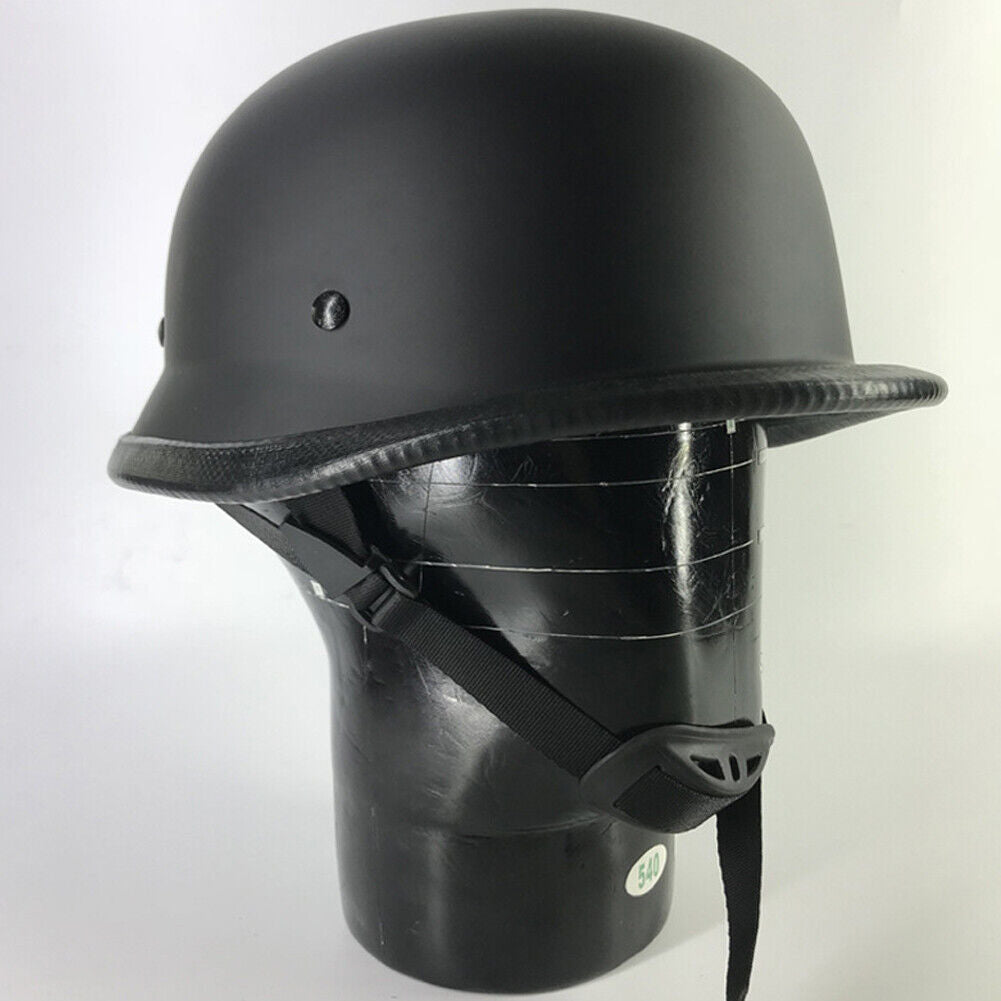 US German Style Novelty Shorty Helmet Motorcycle Half Helmet  S/M/L Half Cap