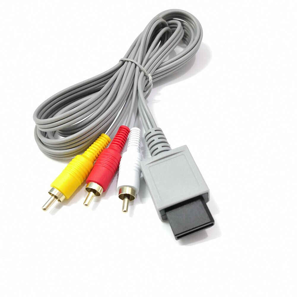 US AC Adapter Charger Power Supply Cord Component HD AV Cable for Nintendo Wii