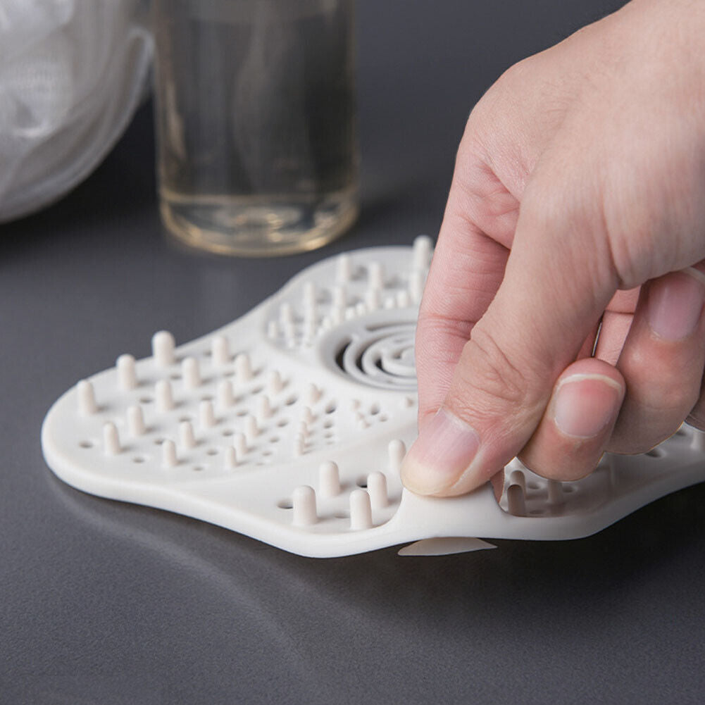 US 4-8 Pack Bathroom Drain Cover Hair Catcher Drain Strainer Covers Sink Filter