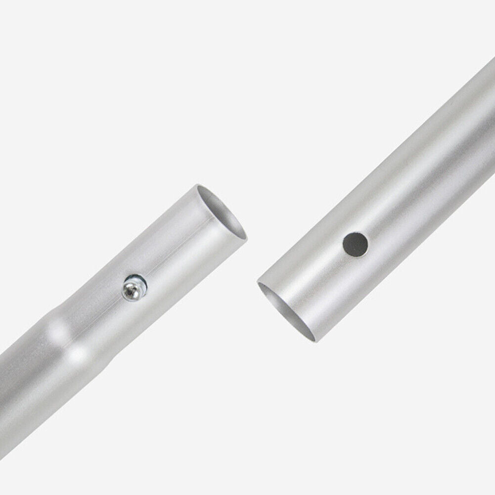 US Double-Ended Kayak Paddle 220cm Detachable Lightweight Aluminum Canoe Afloat