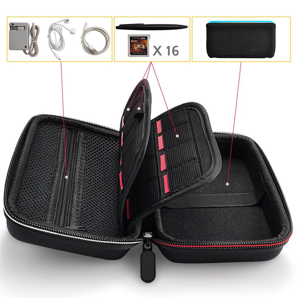 US Carrying Case for Nintendo 2DS XL Console Portable Travel Cover Pouch Bag