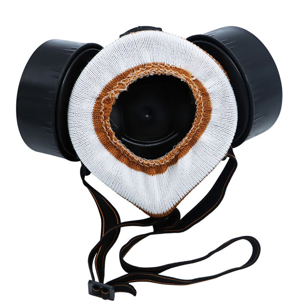 US 1-2Pc Emergency Survival Safety Respiratory GasMask Goggles Protection Filter