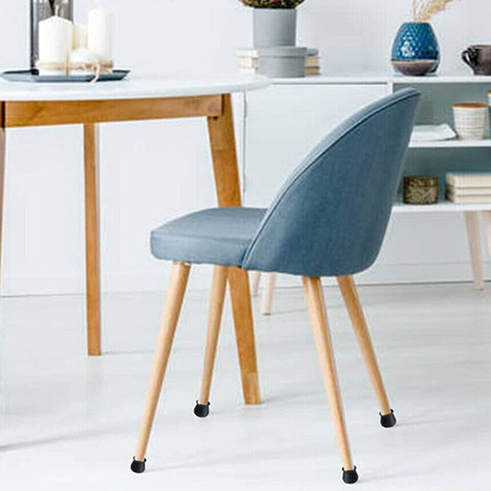 US 24-48 Pcs Furniture Protectors Silicone Chair Leg Caps Feet Cover Pads Table
