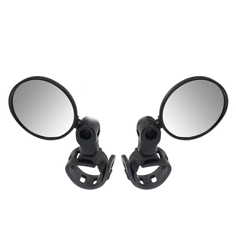 US 2-4 Pack Bike Mirror Cycling Rear View Glass Adjustable 360 Degree Handlebar