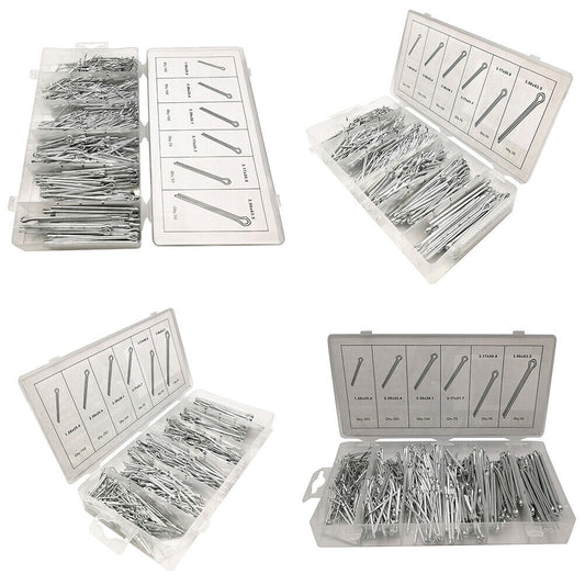 US 1-2 Set HFS(R) 555-Piece Cotter Pin Assortment Kit
