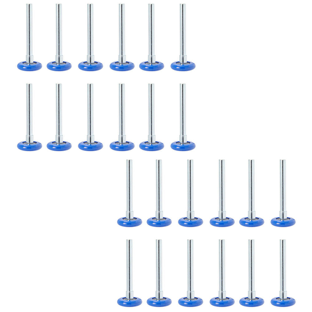 US 12-24 Garage Door Rollers 12 In Nylon Garage Door Wheel Replacement 4 In Stem