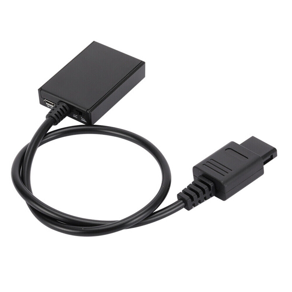US 2 Pc Converter N64 To HDMI HD 1080P Cable Compatible With N64/ GameCube /SNES