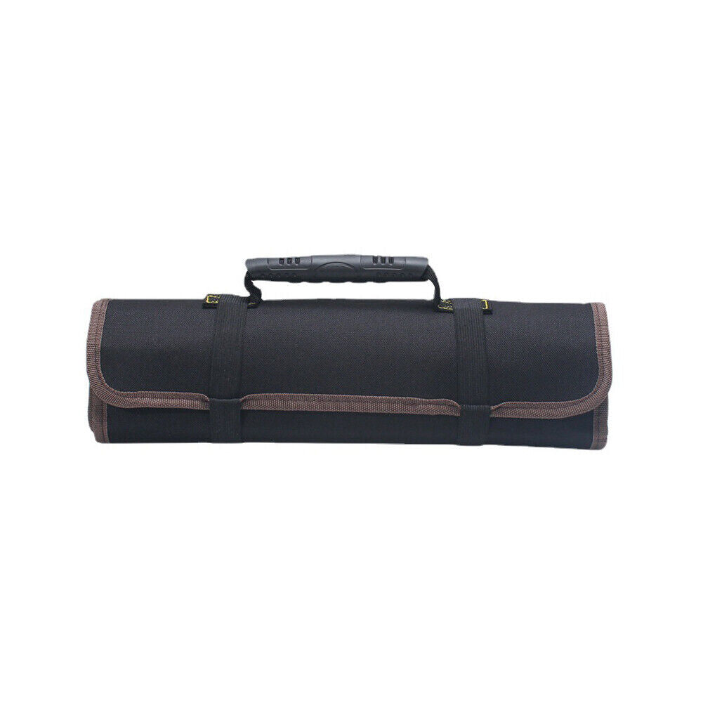 US Electrician Tool Pocket Bag Roll Up Storage Organizer Bags Canvas Chisel Kit