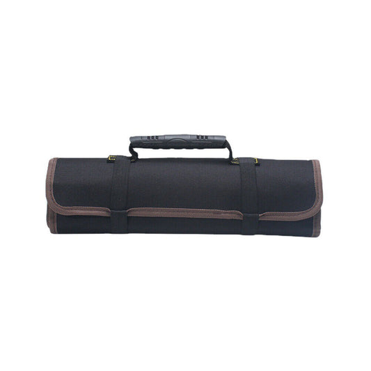 US Electrician Tool Pocket Bag Roll Up Storage Organizer Bags Canvas Chisel Kit