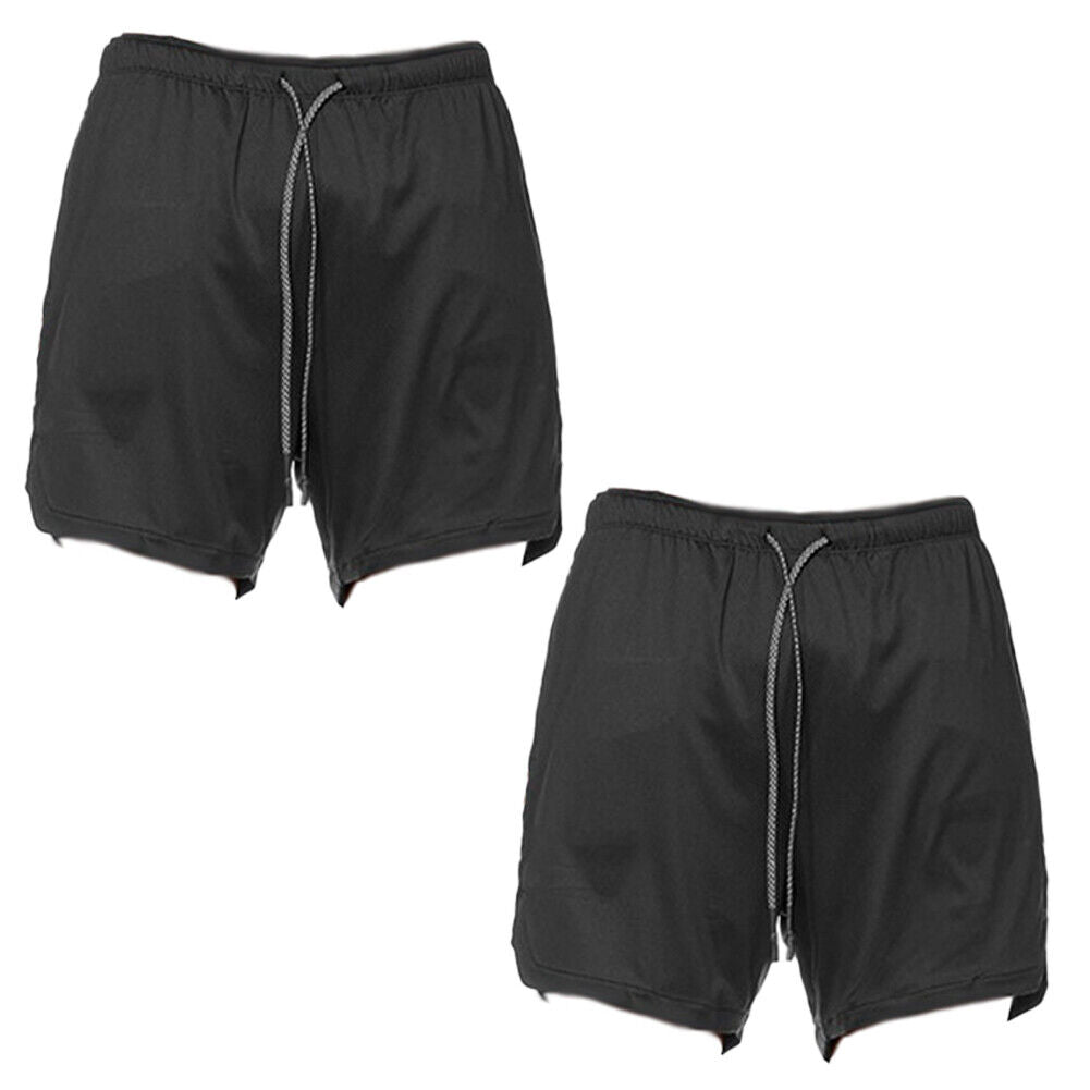 US Men's Sports Training Running Bodybuilding Workout Fitness Shorts Gym Pants